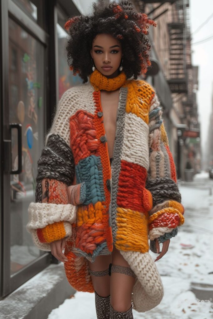 colorblock-knit-patchwork-cardigan-