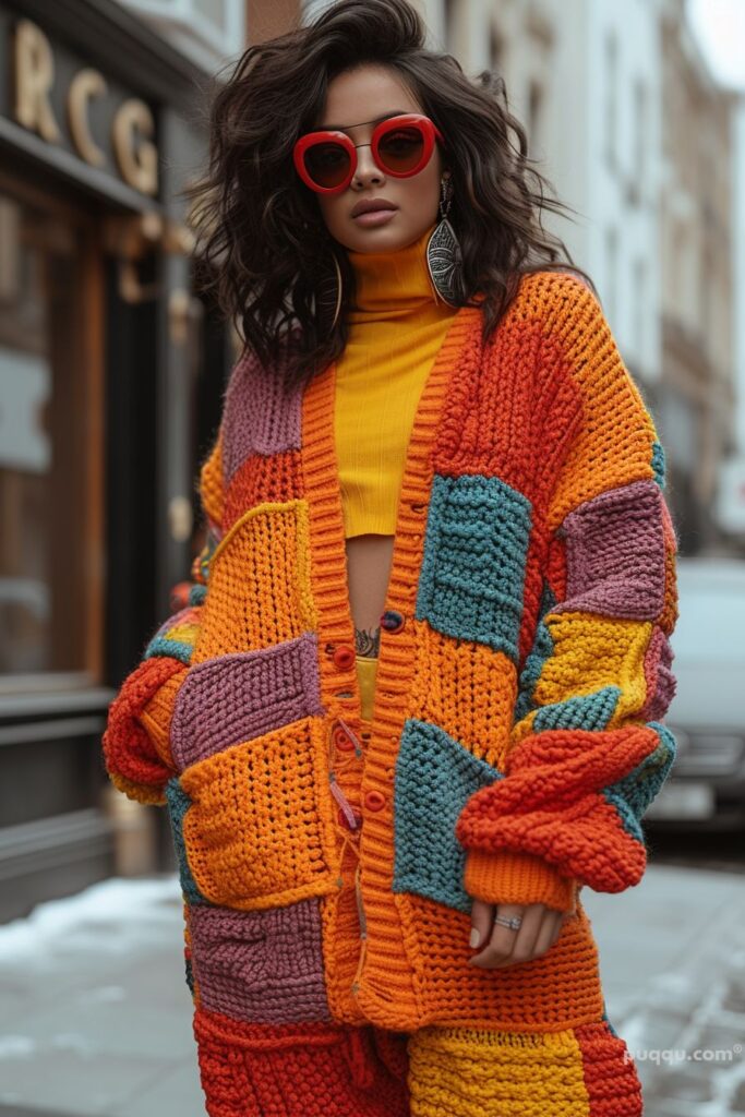 colorblock-knit-patchwork-cardigan-