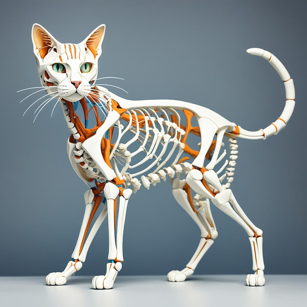 Basic cat anatomy for sketching