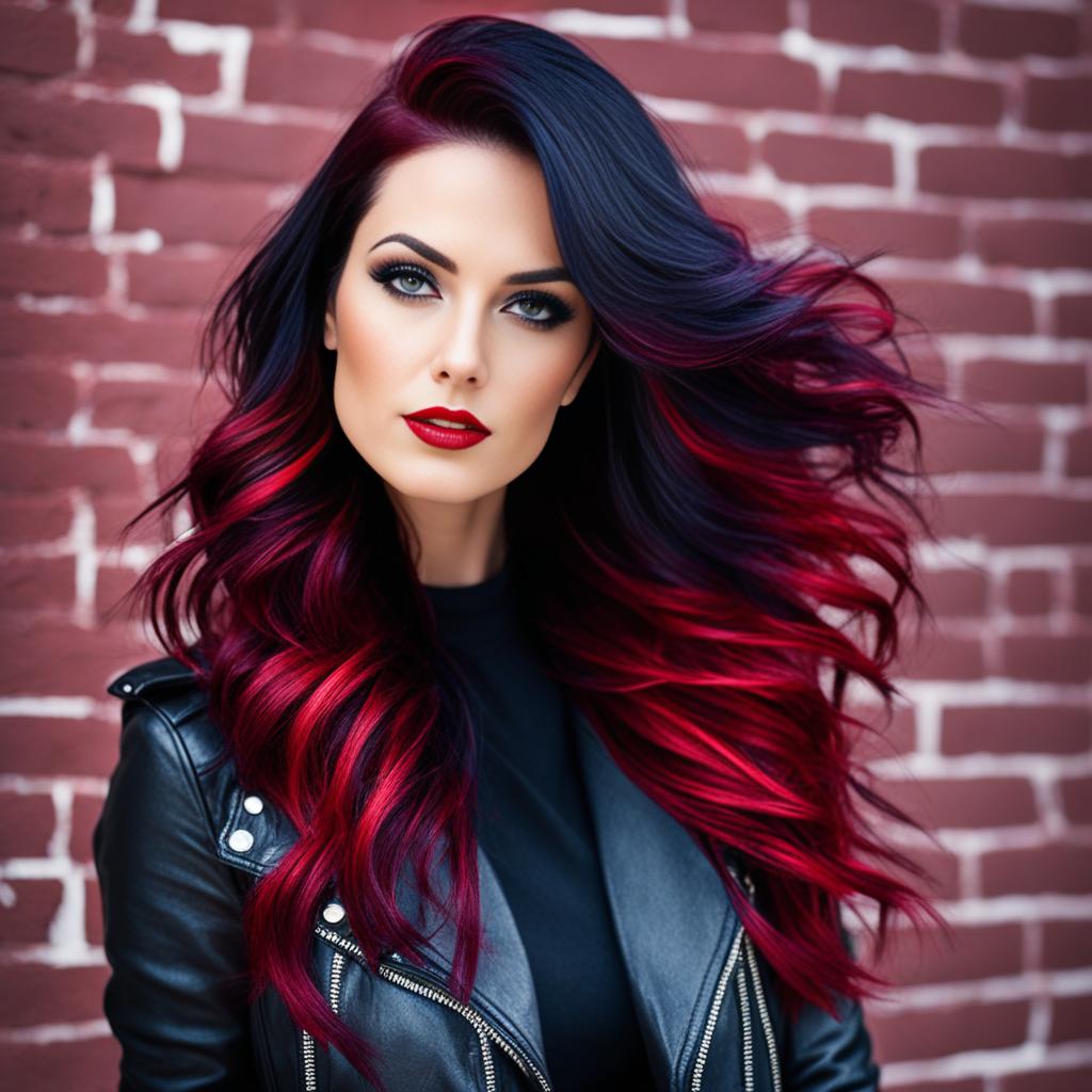 ruby red highlights